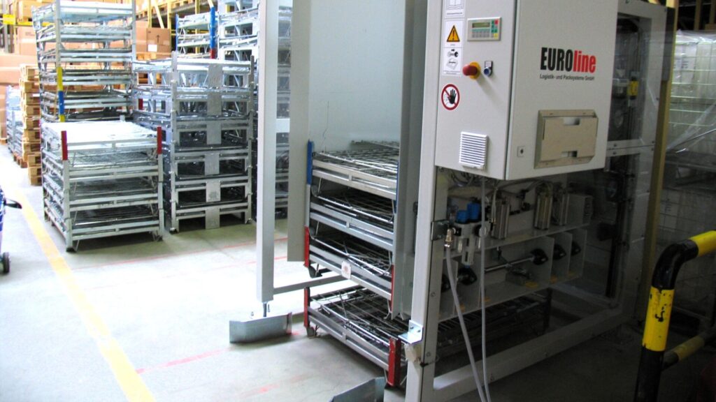 Gitterboxen Palettenmagazin EUROline