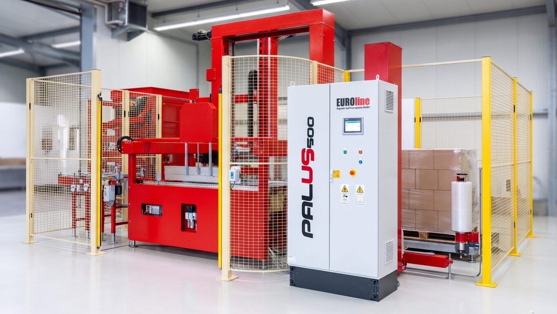 Roter Lagenpalettierer Palus 500 von EUROline