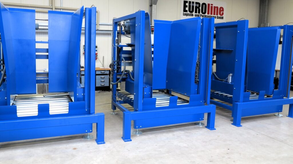Leerpalettenmagazin Euroline Justus 400 für Europaletten