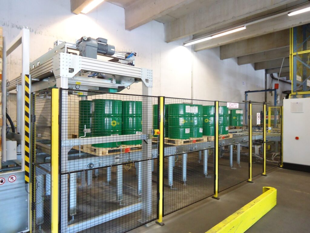 EUROline Portalpalettierer für Fässer