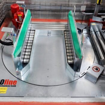 Fördertechnik für Paletten und Waren